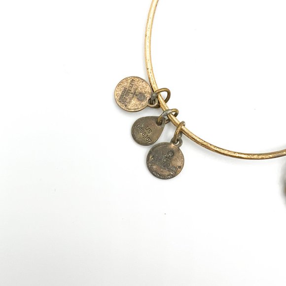 Alex And Ani Nautical Anchor Charm Bangle - Picture 3 of 3